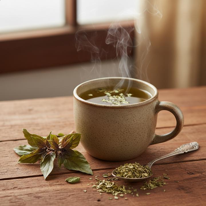 Como usar o manjericão seco para combater inflamações na garganta;