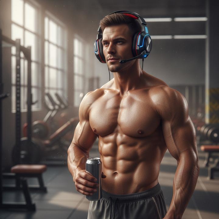 Energéticos para gamers: funcionam também para musculação?