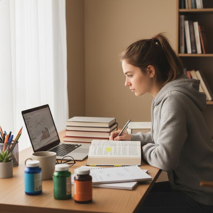 Melhores Suplementos para Estudantes e Concurseiros