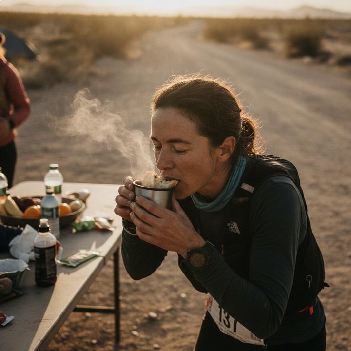 Alimentação em Ultramaratonas: Sanduíches e Caldos