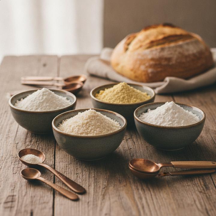 Melhores Substitutos para a Farinha de Trigo