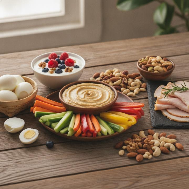 Opções de lanches proteicos práticos: 25 ideias rápidas e fáceis