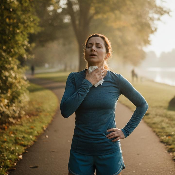 Pode Correr com Gripe ou Resfriado? A Regra do Pescoço